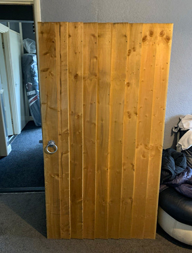 Closeboard wooden pedestrian - closeboard,