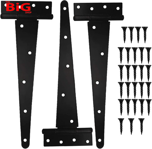 Strap hinges inch - t,