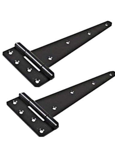 Pair black tee hinge 100 - black, t