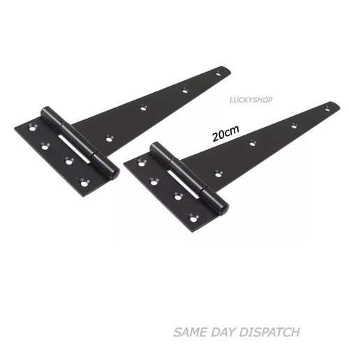 Tee hinges pair garden gate - tee,