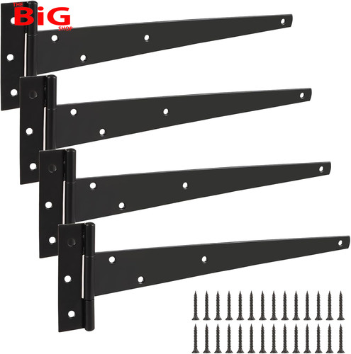 4pcs hinges12in heavy duty - t,