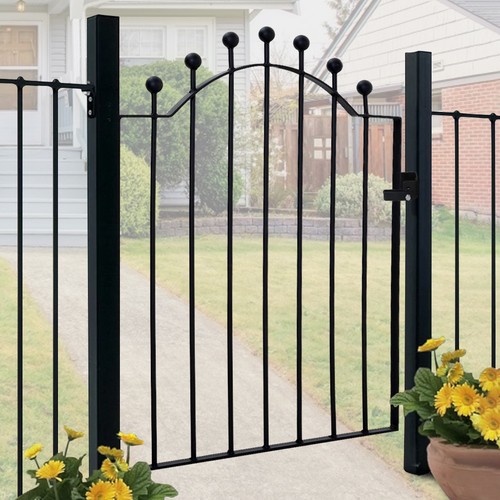 Garden gate wrought - gate, iron