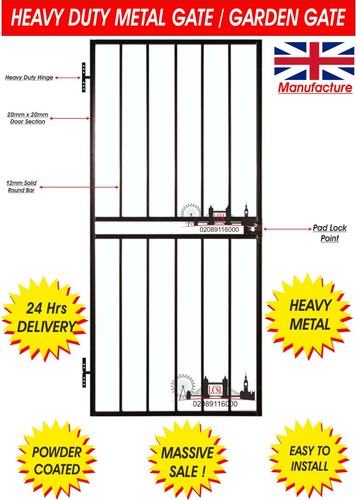 Heavy duty steel security - heavy,