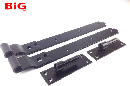Cranked gate hinges - cranked,
