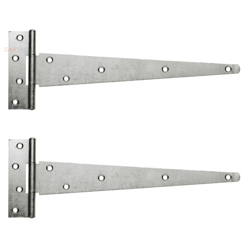 Pair zinc plated strong tee - strong,