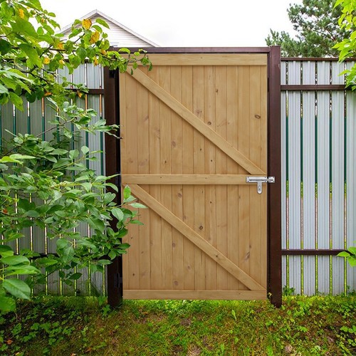 Pressure treated wooden garden - pressure-treated,