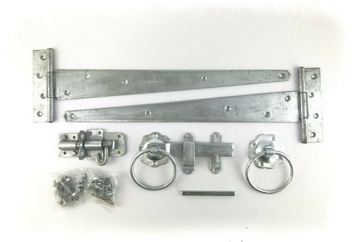 Tee hinge ring latch - hinge, breton