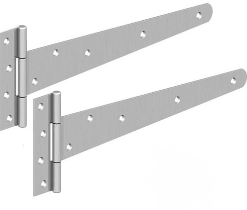 Inch galvanised tee hinges - inch,