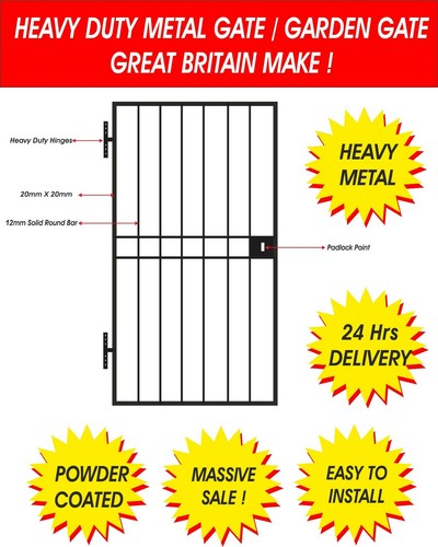Heavy duty steel security - duty,