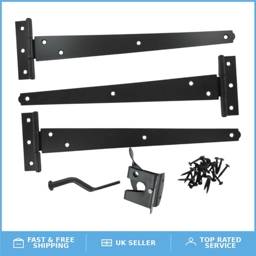 Complete heavy duty black gate - heavy,